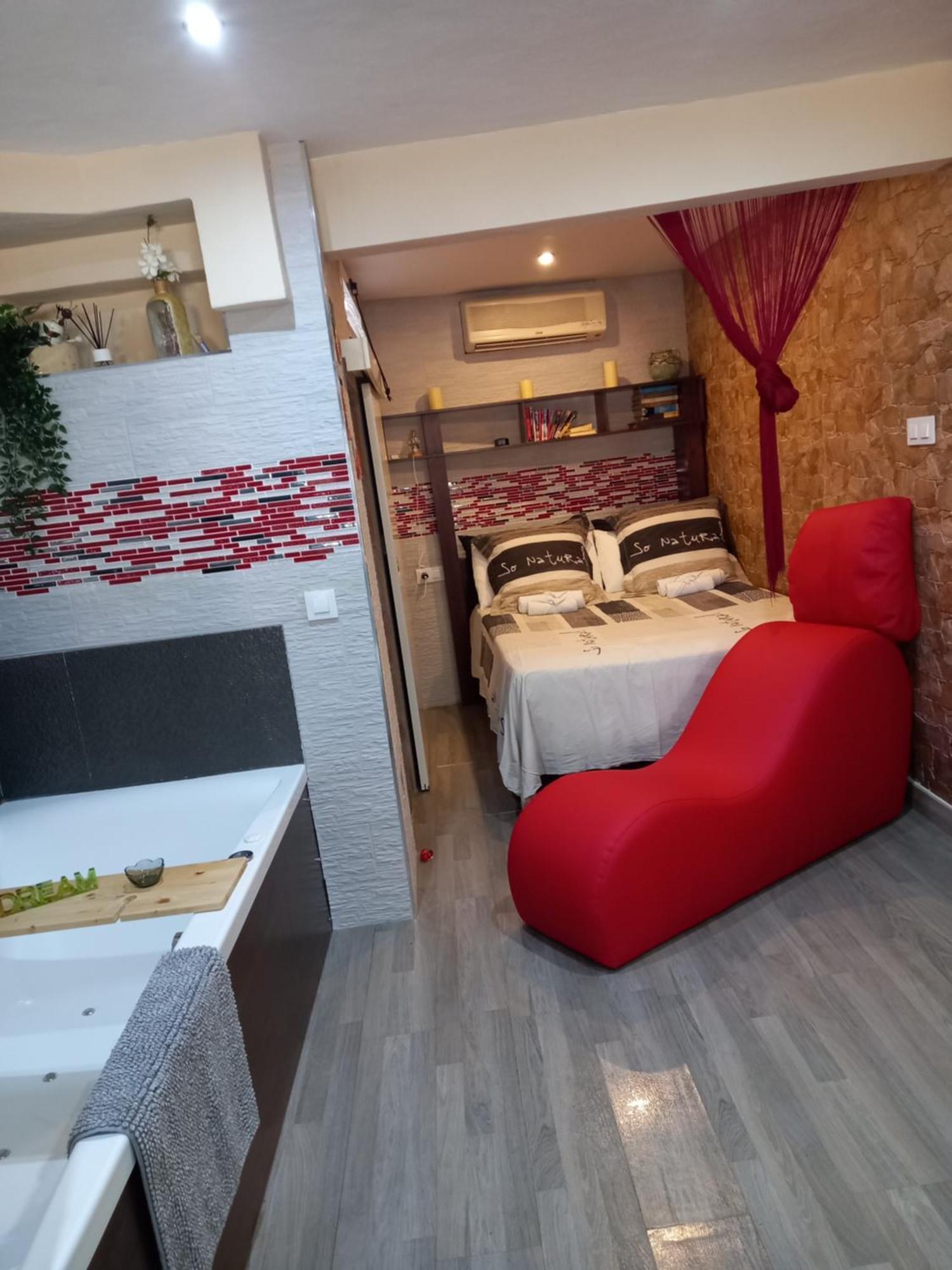 우브리케 Loft "Coqueto" Rojo 아파트 객실 사진